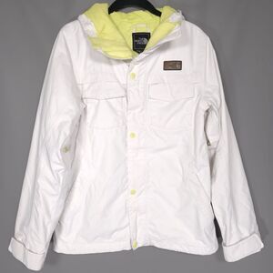 THE NORTH FACE Ricas Insulated Jacket Women’s S/P HyVENT White Hooded Ski